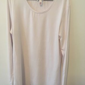 White Long sleeved T-shirt